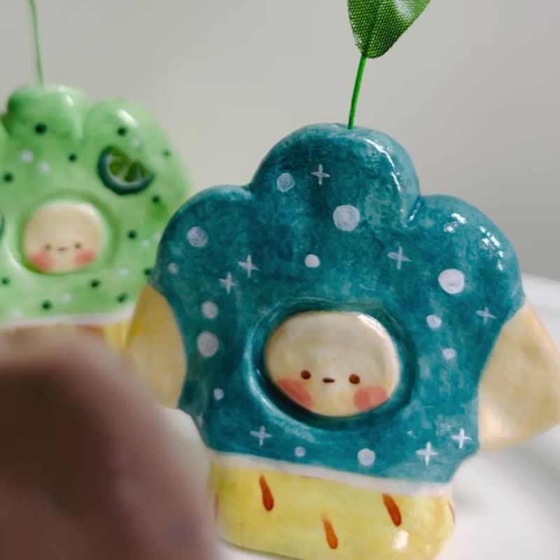 守護土地的春精靈 軟陶擺飾 - 擺飾/家飾品 - 其他材質