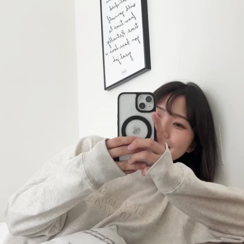 JIN CHA GOD【刺繡大學Tee】Enjoy today in the love of God - 女 T 恤 - 棉.麻 白色