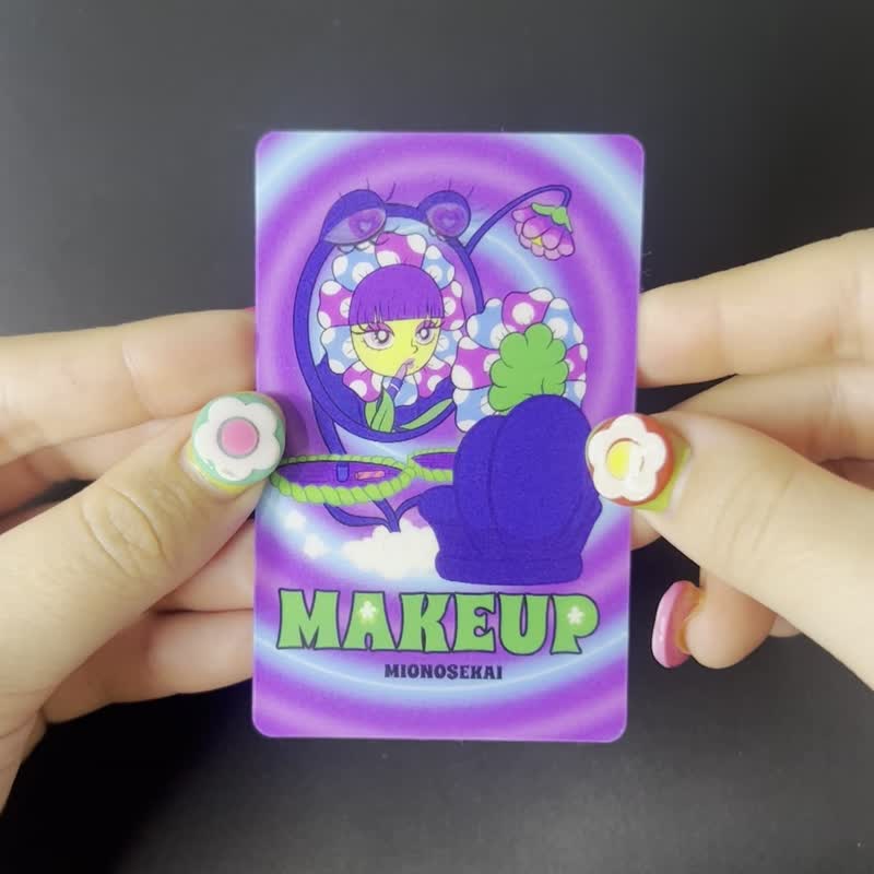 The three changing sticker - Stickers - Plastic Purple