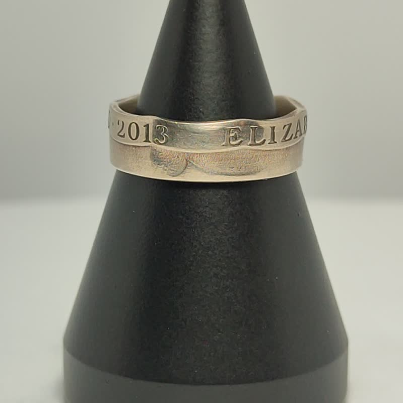 Great Britain Coin Ring 20 pence 2008-2015,Britain Pence Ring,Great Britain Coin - 戒指 - 其他金屬
