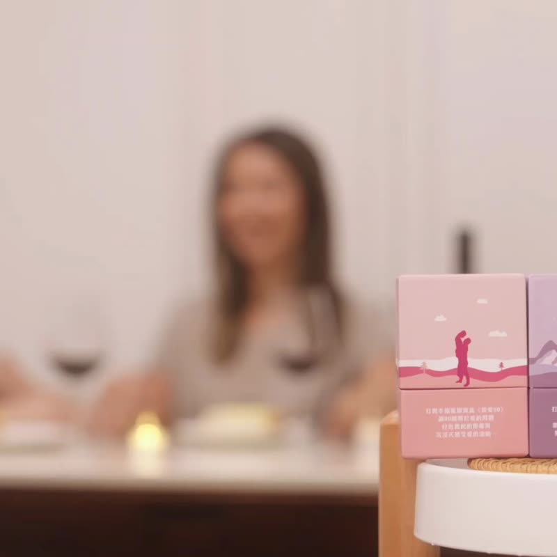 幸福能量寶盒 - 談性99中英雙語關係對話牌卡 - 桌遊/卡 Game - 紙 紫色