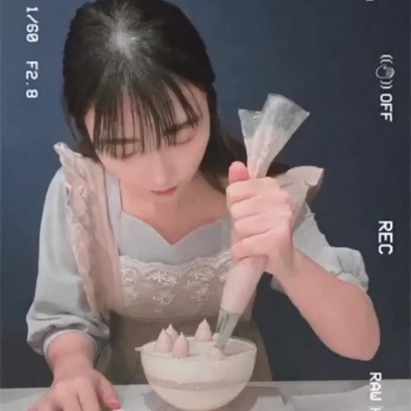 [Taipei City] Purple Taro Rose Raw Cheese Cake Teaching 5-inch Small Class / Zero Basics / Refreshments included - Cuisine - Fresh Ingredients 