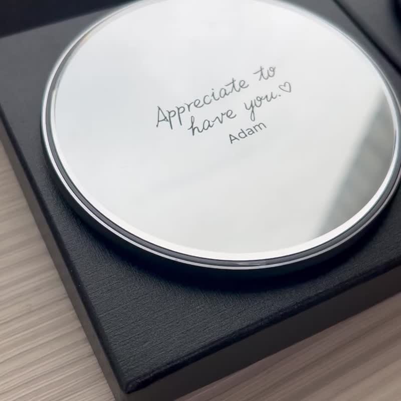 Exclusive design | Customized 15W wireless charging disk gift box | Customized engraving | Made in Taiwan certified - Phone Charger Accessories - Aluminum Alloy Multicolor