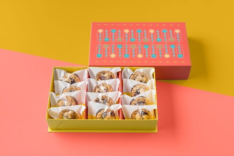 Macadamia Tower gift boxes (Mid-Autumn Festival gift boxes) - Cake & Desserts - Fresh Ingredients Orange