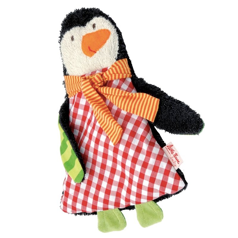 Century German brand Käthe Kruse doll pillow little penguin cold fomentation - Kids' Toys - Cotton & Hemp Black