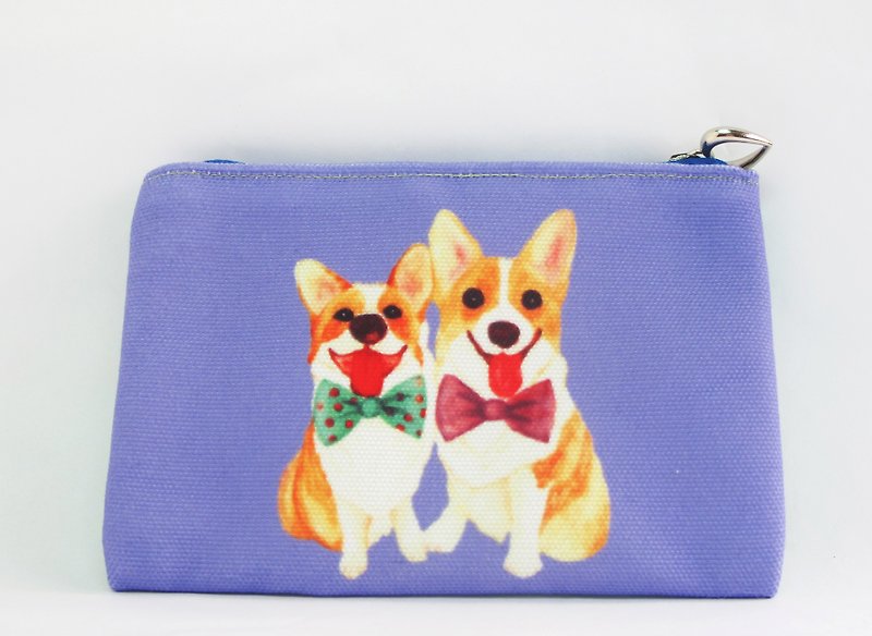 Kejigeji purse small purse puppy - กระเป๋าใส่เหรียญ - วัสดุอื่นๆ สีน้ำเงิน