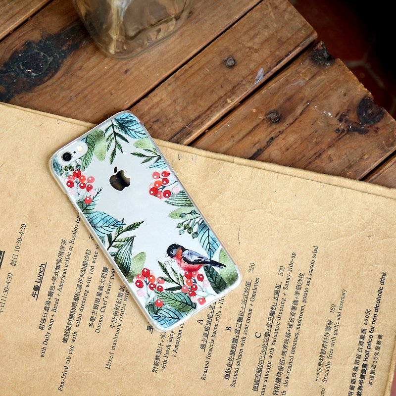 Bird transparent colored shell set iPhone 6S - Phone Cases - Plastic Multicolor
