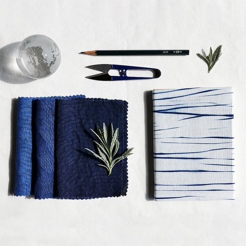卓也藍染 Indigo Dyeing House 卓也藍染-藍紮染筆記本
