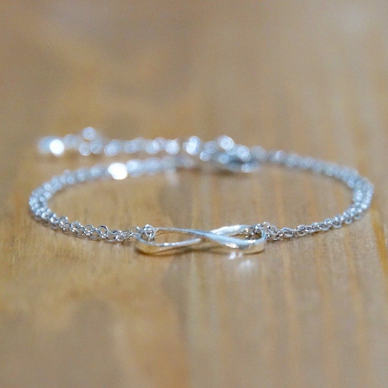 ITS-B109[925 Silver Series·To infinity and beyond] 925 Silver Bracelet - Bracelets - Sterling Silver Silver