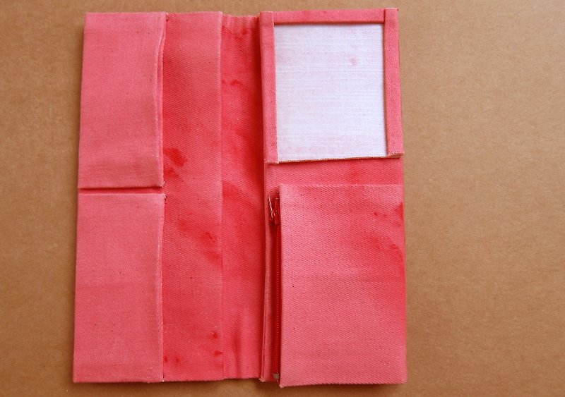 （中卒業のギフトの販売）の長い手染め赤いクリップ（利用可能な空きコーヒー英単語オハイオ州） - 財布 - その他の素材 レッド