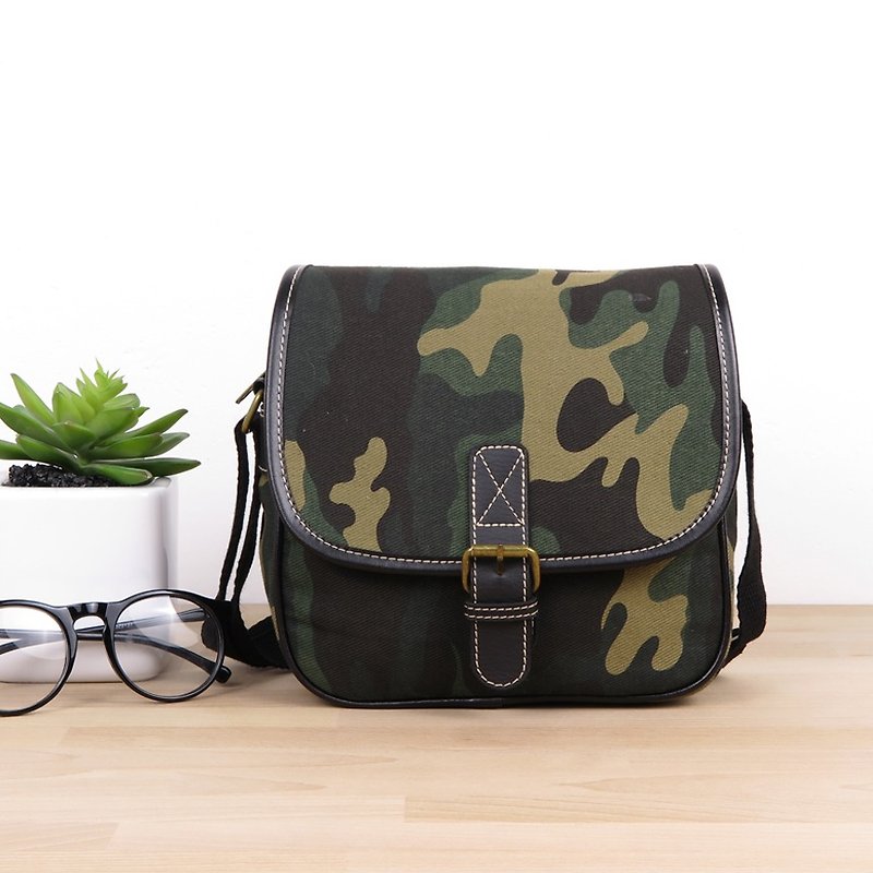 mini bag – military camouflage - Messenger Bags & Sling Bags - Other Materials Green