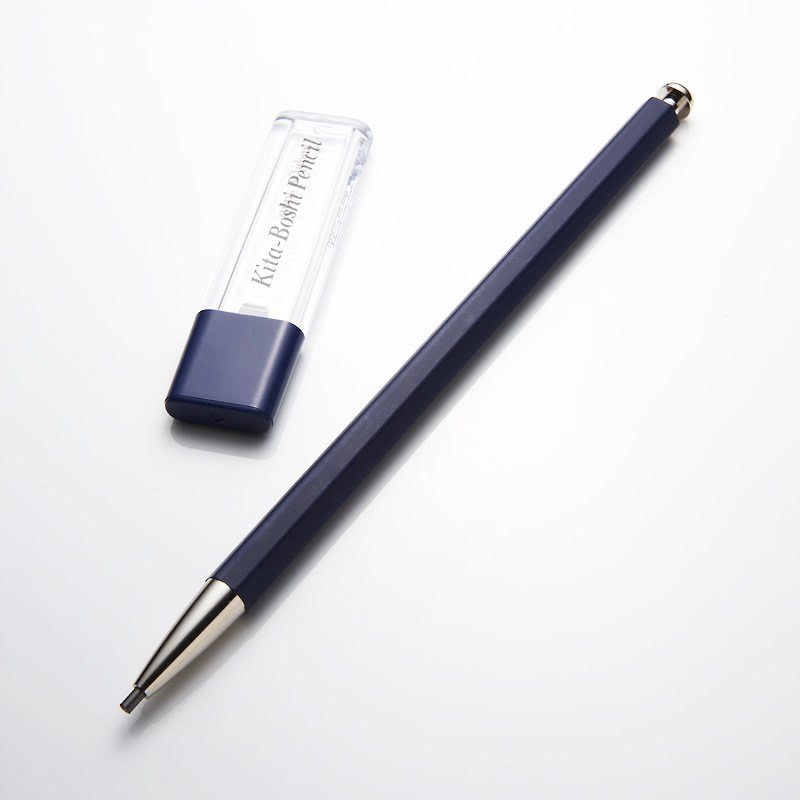 Japan's North Star Master's pencil~color blue (blue pen body + blue pen core sharpening) - Other Writing Utensils - Wood Blue