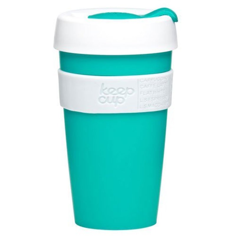 KeepCup 隨身咖啡杯 搖滾系列(L)-湖水精靈 - 咖啡杯 - 塑膠 綠色