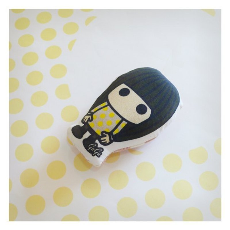 ♡ friend baby magnet ((Jessica)) ☌ little yellow macarons - Magnets - Other Materials Yellow