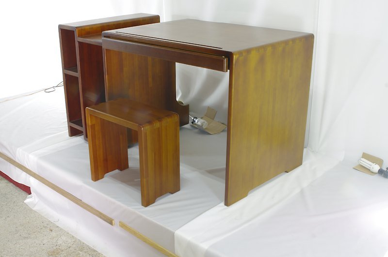 《解構系列—樂活事務桌》 - 置物 - 木製 ブラウン