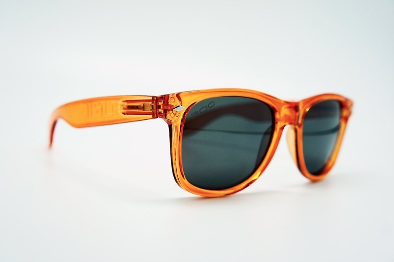 BLR 雷朋款 Eyewear 太陽眼鏡 透明橘 - 太陽眼鏡/墨鏡 - 塑膠 橘色