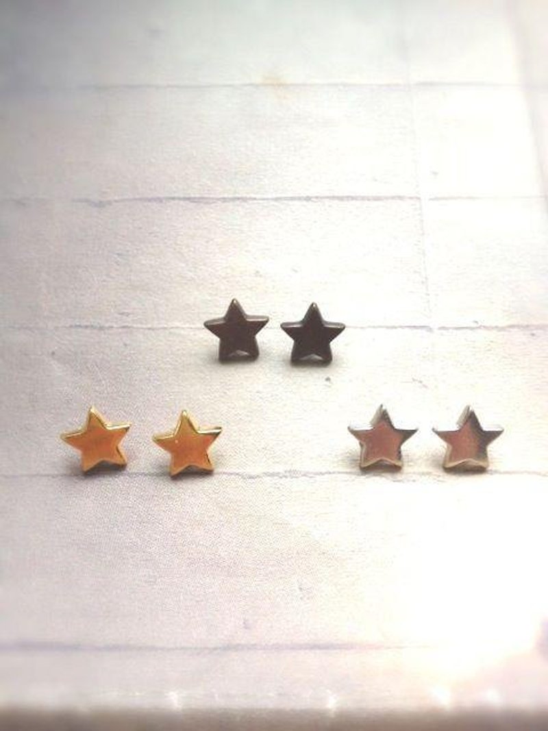 ﹉karbitrary﹉ ▲ --- ⊕ --- cosmos (stars) earrings Valentine's Day Gifts - ต่างหู - โลหะ หลากหลายสี