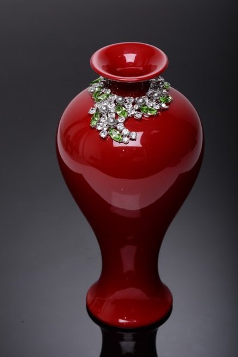 Aromatic (hi glaze vase) gifts a good thing Recommended - อื่นๆ - วัสดุอื่นๆ สีแดง