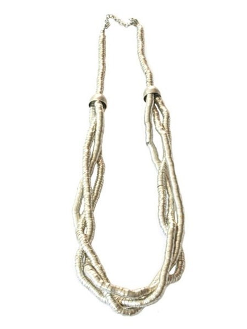 黃銅項鍊 - ネックレス - 金属 