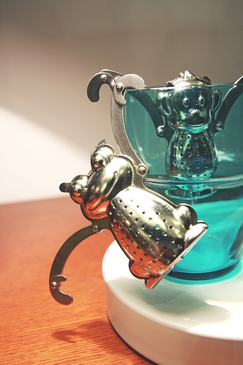 DULTON little frog little monkey hand hook tea maker - ถ้วย - โลหะ 