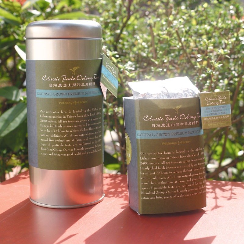 [Green tea ceremony] natural farming mountain cold jade oolong tea - Tea - Fresh Ingredients Green