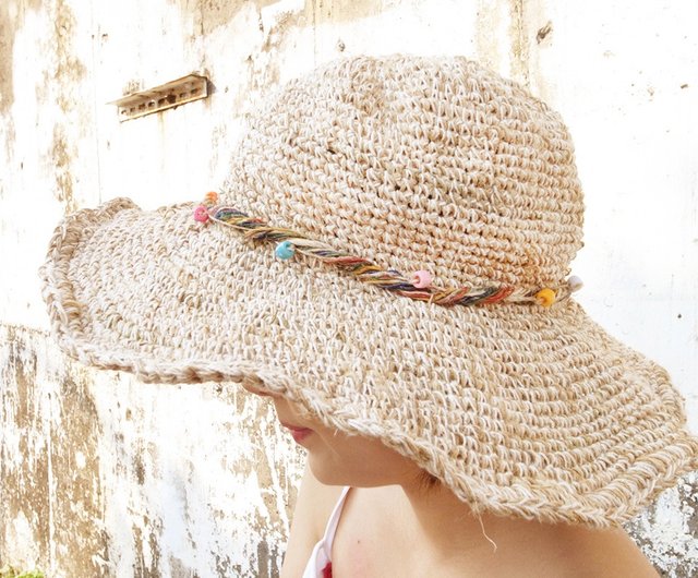 hemp summer hat