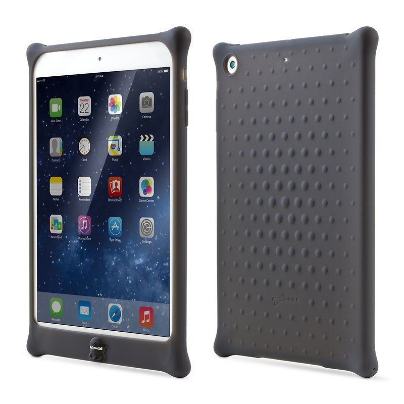 iPadの空気バブルバブルケース - ブラック - スマホケース - シリコン ブラック