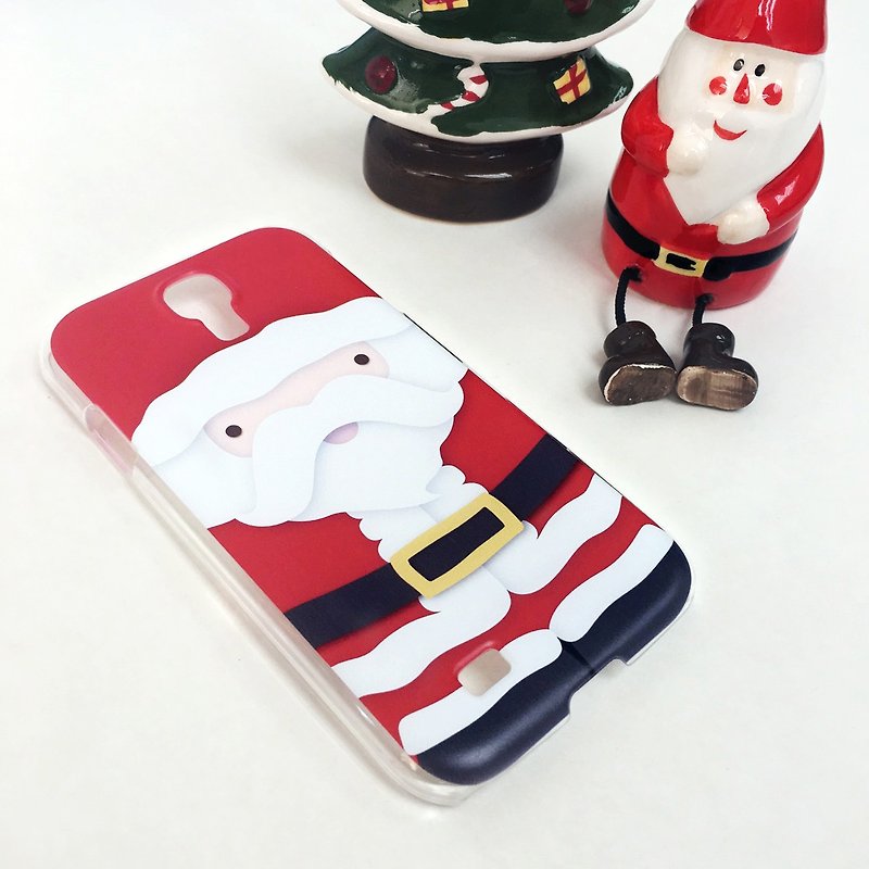 Christmas Series - Red Santa Claus Print Soft / Hard Case for iPhone X,  iPhone 8,  iPhone 8 Plus, iPhone 7 case, iPhone 7 Plus case, iPhone 6/6S, iPhone 6/6S Plus, Samsung Galaxy Note 7 case, Note 5 case, S7 Edge case, S7 case - Phone Cases - Plastic Red