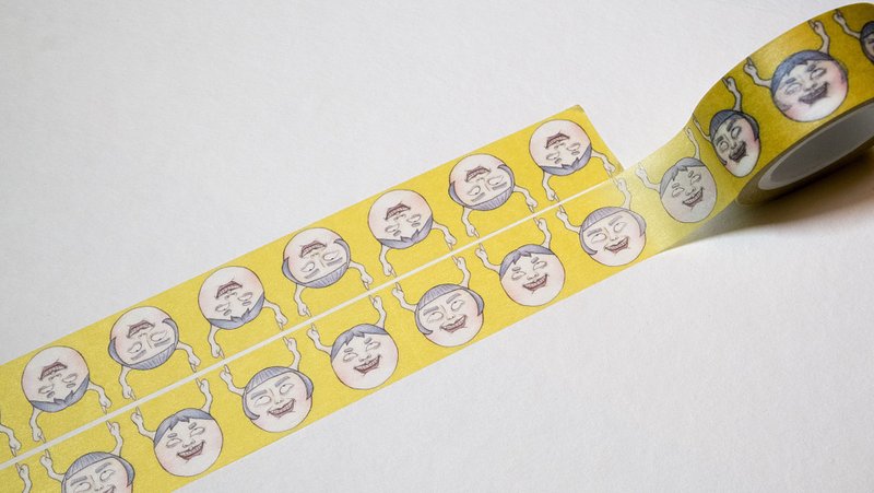 Tmyオリジナル紙テープ_スターボーイシリーズ - マスキングテープ・PET テープ - 紙 イエロー