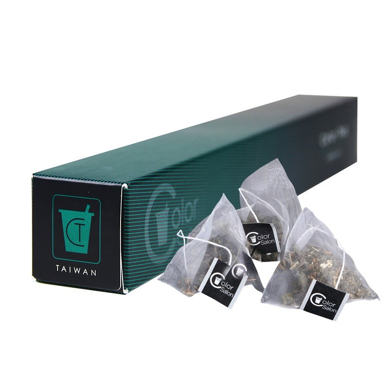 【Color Salon Tea】木莓蘋果花果茶 Strawberry Fruit Cocktail - 茶葉/茶包/水果茶 - 植物．花 綠色