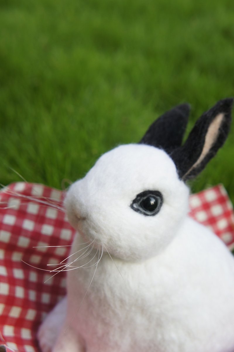 客製化羊毛氈兔兔15CM有已成天使優惠 請勿直接下單 請先來圖詢問 - 公仔模型 - 羊毛 