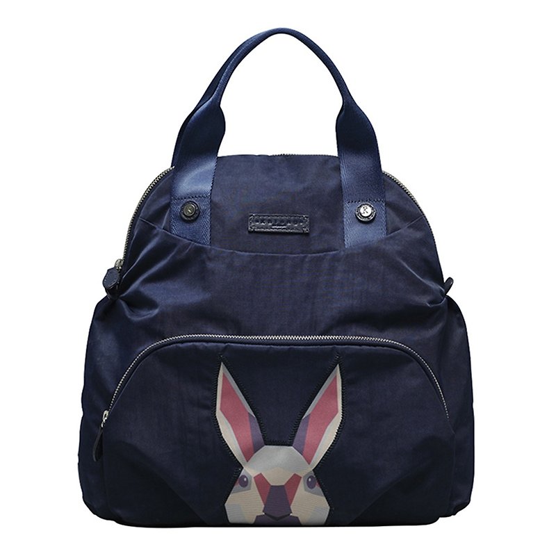 Diamond Rabbit Diamond Rabbit_Lightweight nylon shell backpack (5 colors in total) - Backpacks - Nylon Multicolor