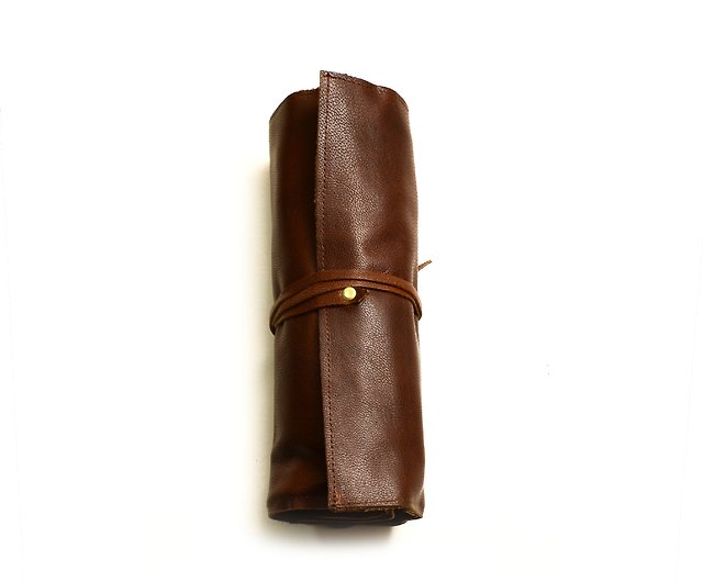 Leather bag & pencil case