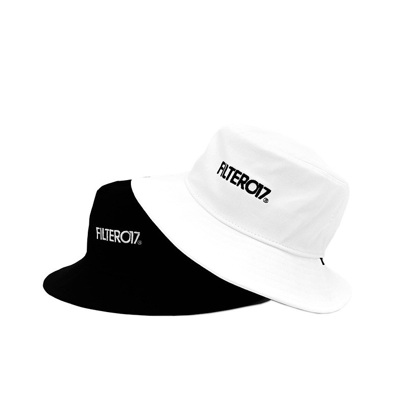 Filter017- 漁夫帽 -  Design Fonts Bucket Hat設計字體漁夫帽 - 帽子 - 棉．麻 多色