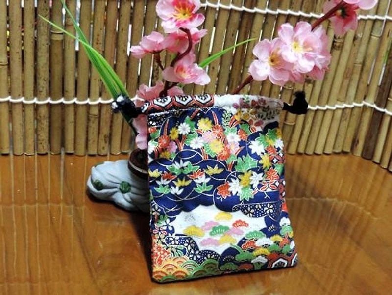 Kyoto-style beam port ‧ carry small objects pack - กระเป๋าเครื่องสำอาง - วัสดุอื่นๆ หลากหลายสี