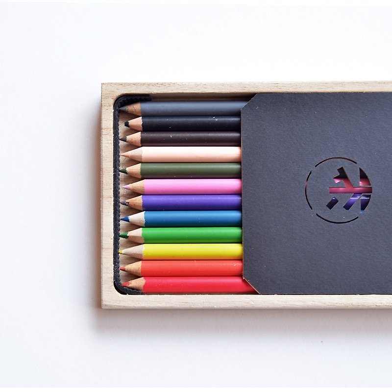 [Ichiro Muchuangkan] Colored pencils (12 colors) - Other - Wood 