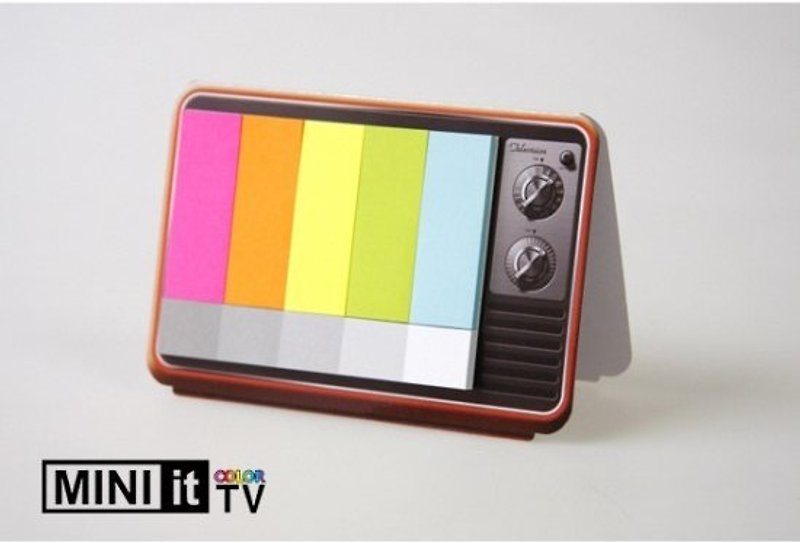 TV Post-it Photo Frame-Color Board - Stickers - Paper Multicolor