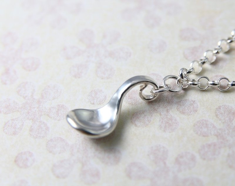 Engraving Accepted/Sterling Silver Bracelet/Baby Gift/Silver Spoon - ของขวัญวันครบรอบ - เงินแท้ สีเงิน