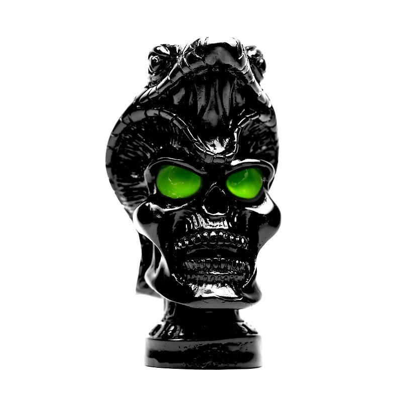 Brainfart55 x BAD KIDS Evil Child Joint Black Green Scented Candle - Candles & Candle Holders - Wax Black