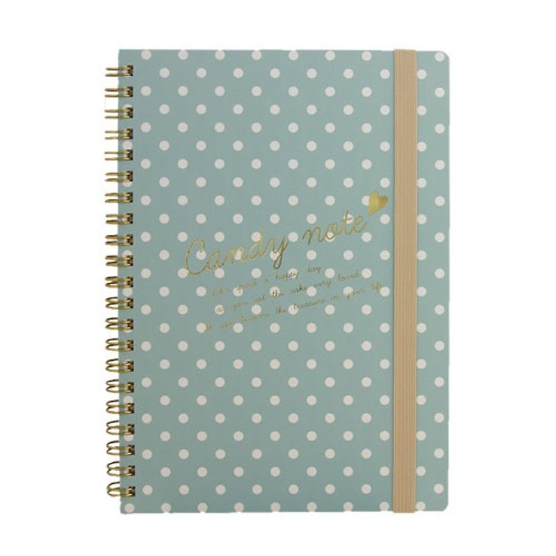 Japan [LABCLIP] Candy Series A5 note notebook / light blue - สมุดบันทึก/สมุดปฏิทิน - กระดาษ สีน้ำเงิน