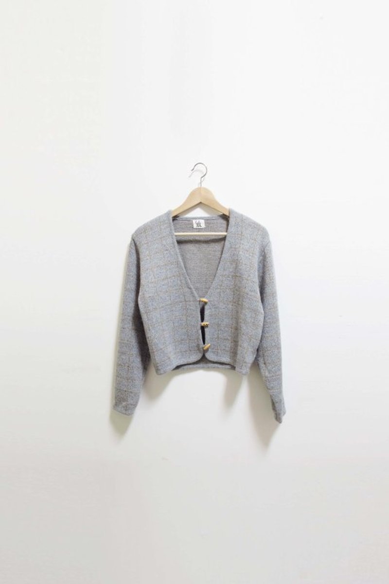 【Wahr】灰革外套 - ニット・セーター - その他の素材 多色