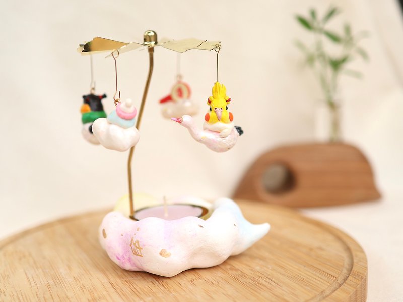Pet Doll 3-5cm ( mouse ) can be used as pure decoration doll keychain - Stuffed Dolls & Figurines - Clay Multicolor