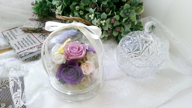 Amaranth - egg-shaped flower ceremony*exchange gifts*Valentine's Day*wedding*birthday gift - ตกแต่งต้นไม้ - พืช/ดอกไม้ สีม่วง