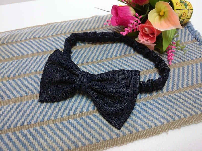 Cowboy bow hair band - Hair Accessories - Other Materials 