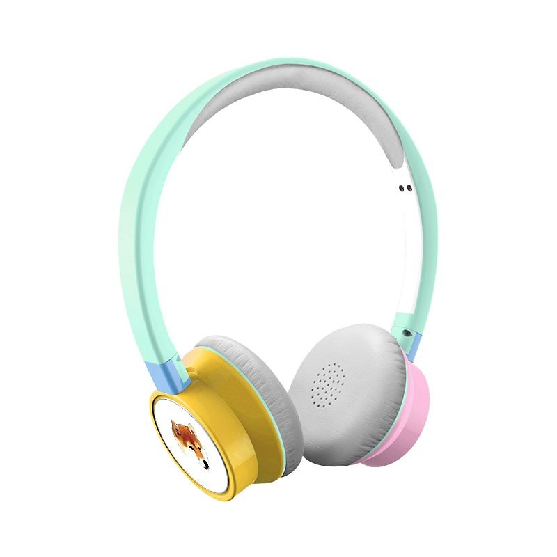 BRIGHT customized wireless headset Shiba Inu built-in microphone - หูฟัง - พลาสติก หลากหลายสี