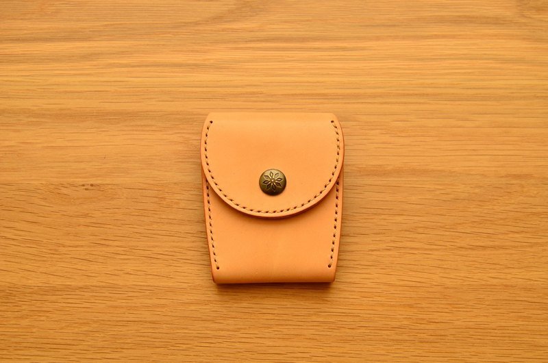 Pocket in Pocket 萬用口袋包 - Coin Purses - Genuine Leather Gold