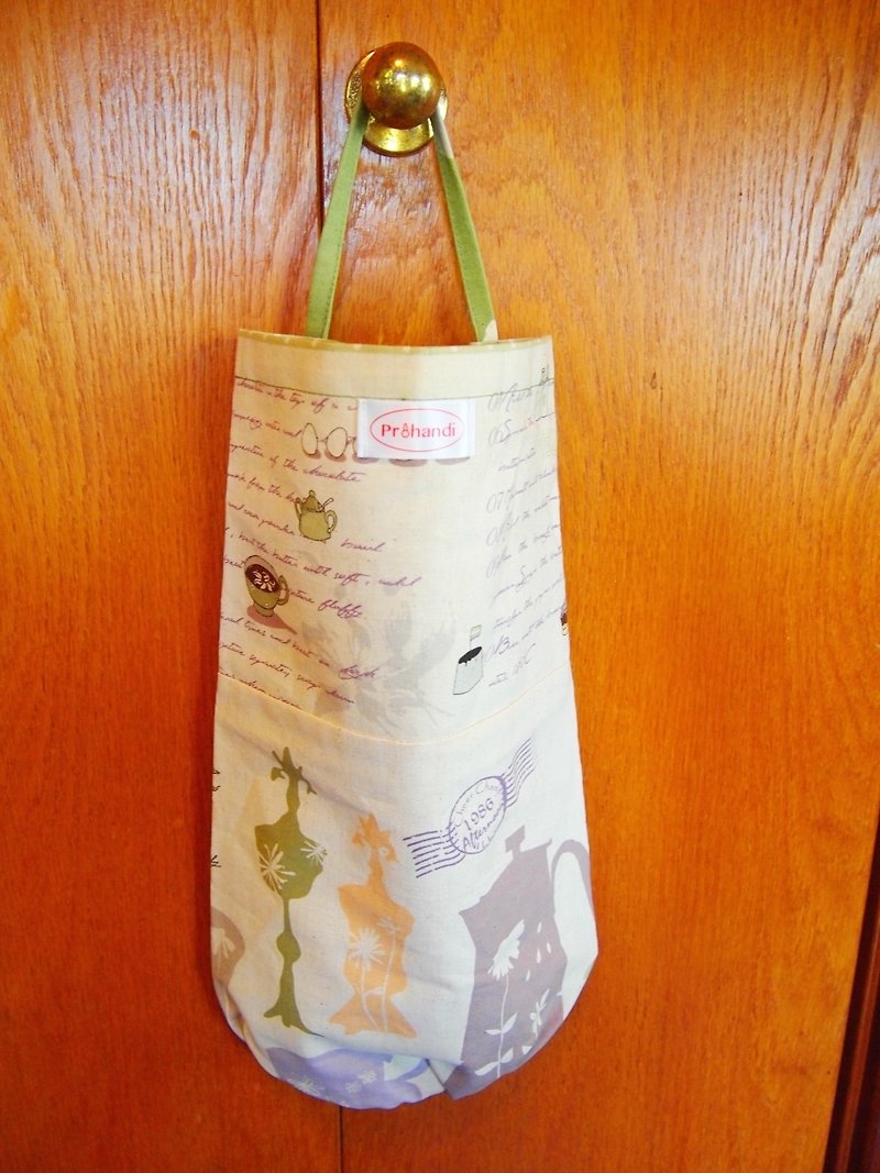 Plastic bag pouch - light green - Other - Cotton & Hemp 