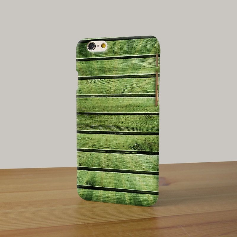 Green Wood 3D Full Wrap Phone Case, available for  iPhone 7, iPhone 7 Plus, iPhone 6s, iPhone 6s Plus, iPhone 5/5s, iPhone 5c, iPhone 4/4s, Samsung Galaxy S7, S7 Edge, S6 Edge Plus, S6, S6 Edge, S5 S4 S3  Samsung Galaxy Note 5, Note 4, Note 3,  Note 2 - เคส/ซองมือถือ - พลาสติก 