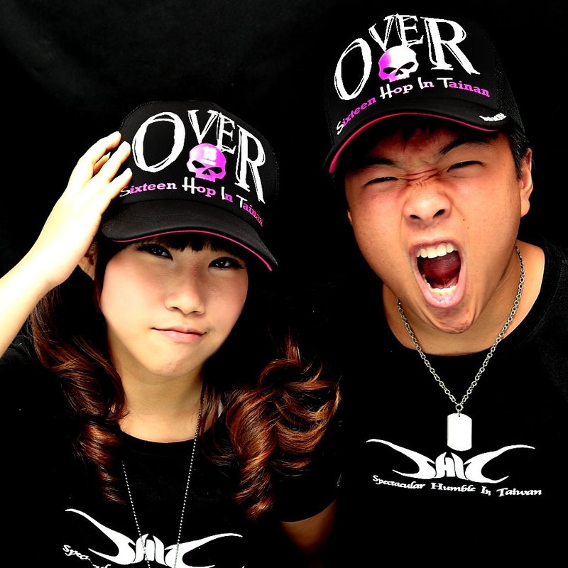 【S.H.I.T.】十六以上台南成人禮紀念黑色網帽 - 帽 - 其他材質 黑色