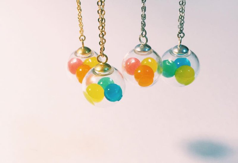 【 パレット調色盤∵ necklace 】 - 項鍊 - 其他金屬 
